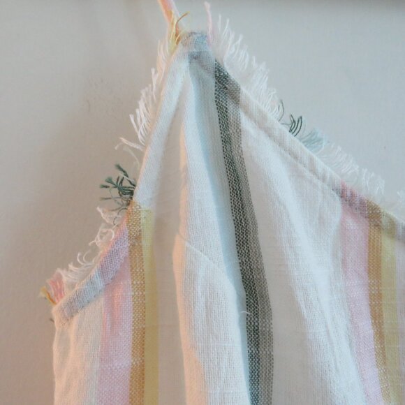 BILLABONG X THE SALTY BLONDE Sunny Stripes Candy Stripe Gauzy Mini Sun Dress NWT - Picture 5 of 15